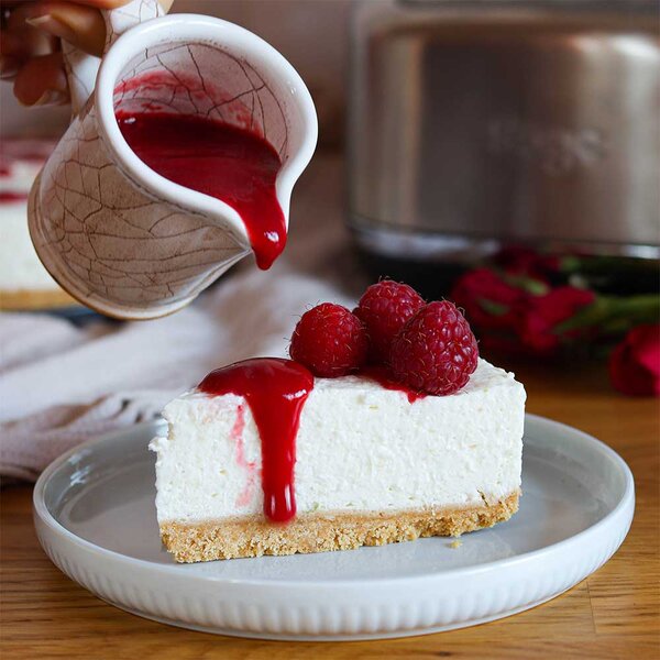 Valentýnský cheesecake