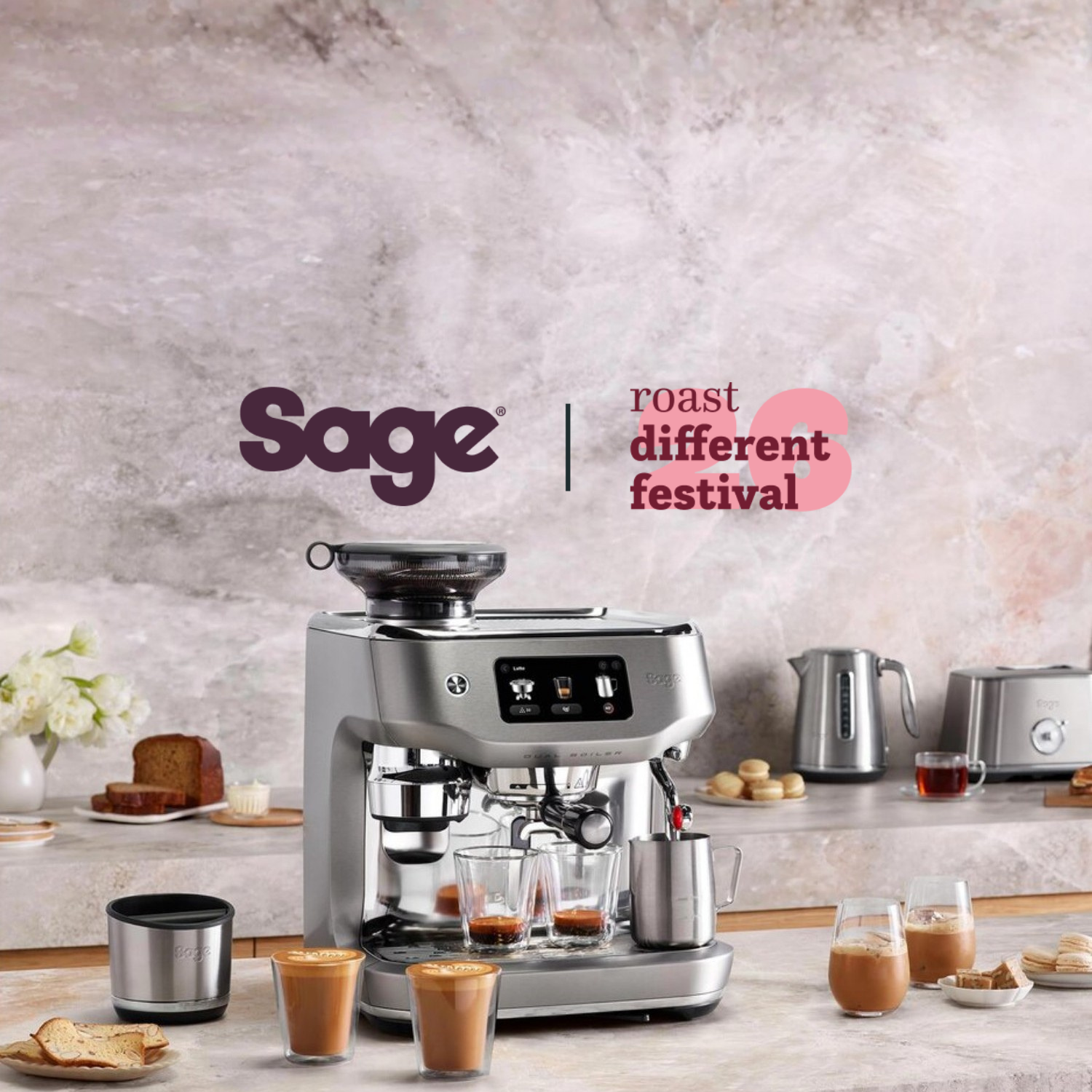Sage X Roast different festival